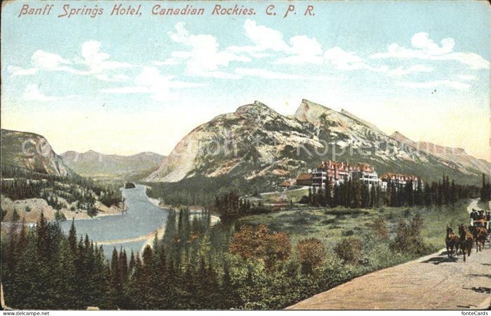 Banff Canada Banff Springs Hotel Canadian Rockies