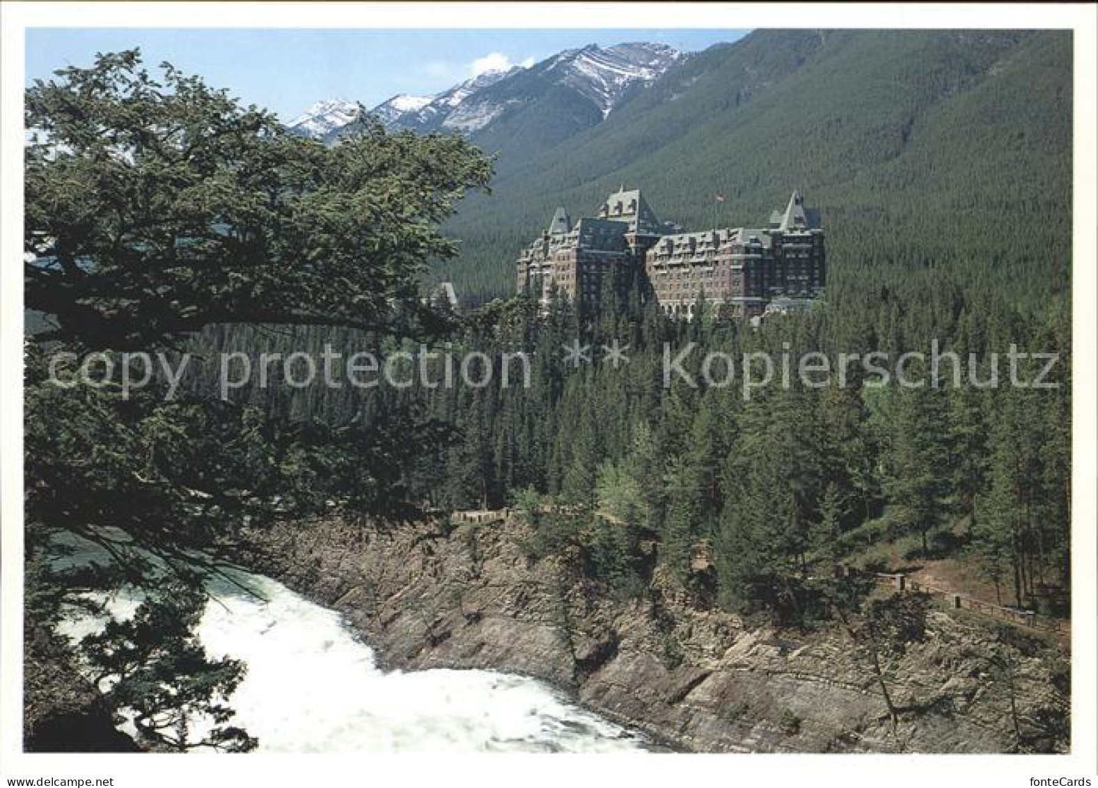 Banff Canada Banff Springs Hotel National Park The Canadian Rockies