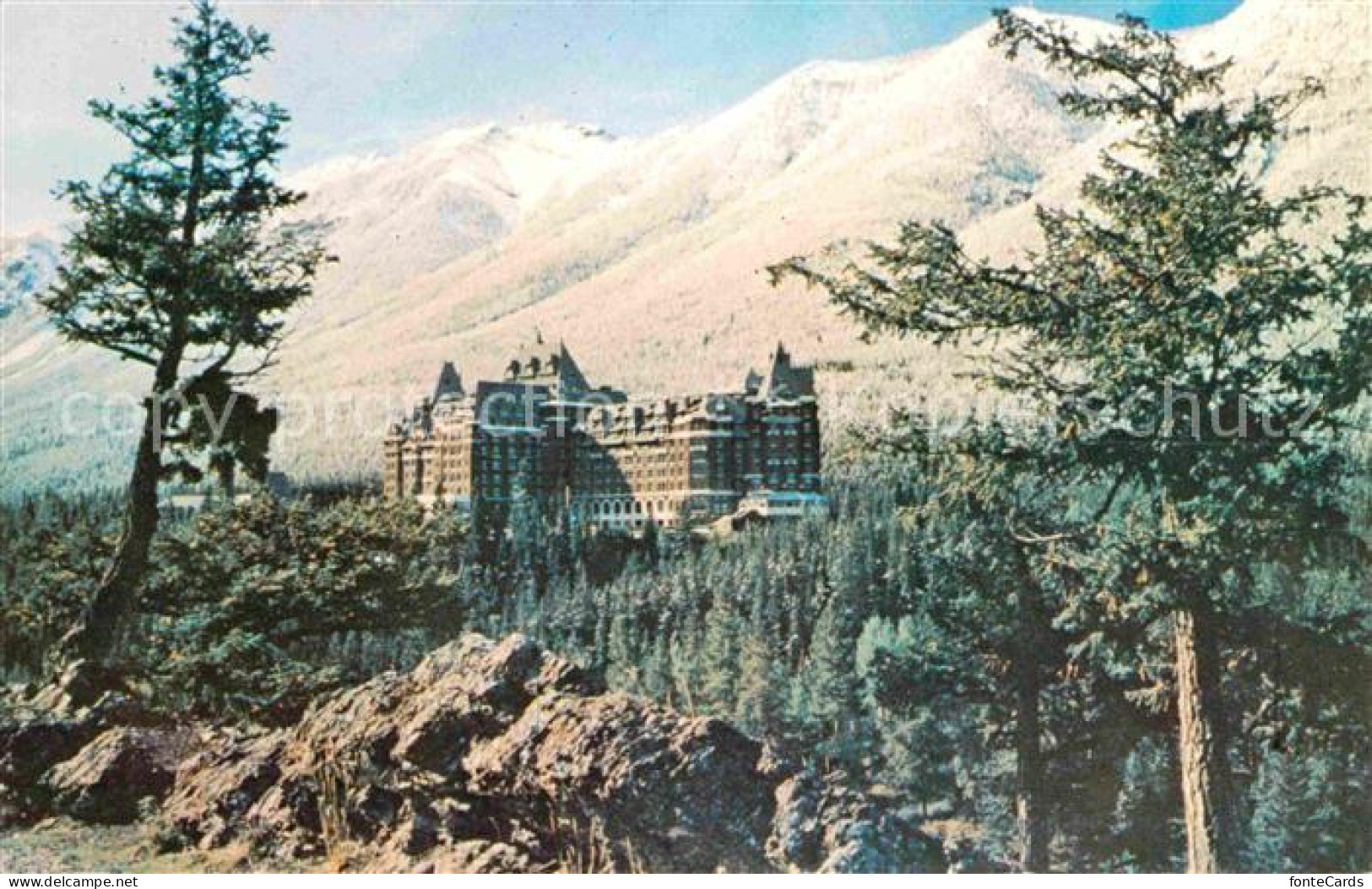 Banff Canada Banff Springs Hotel Rocky Mountains