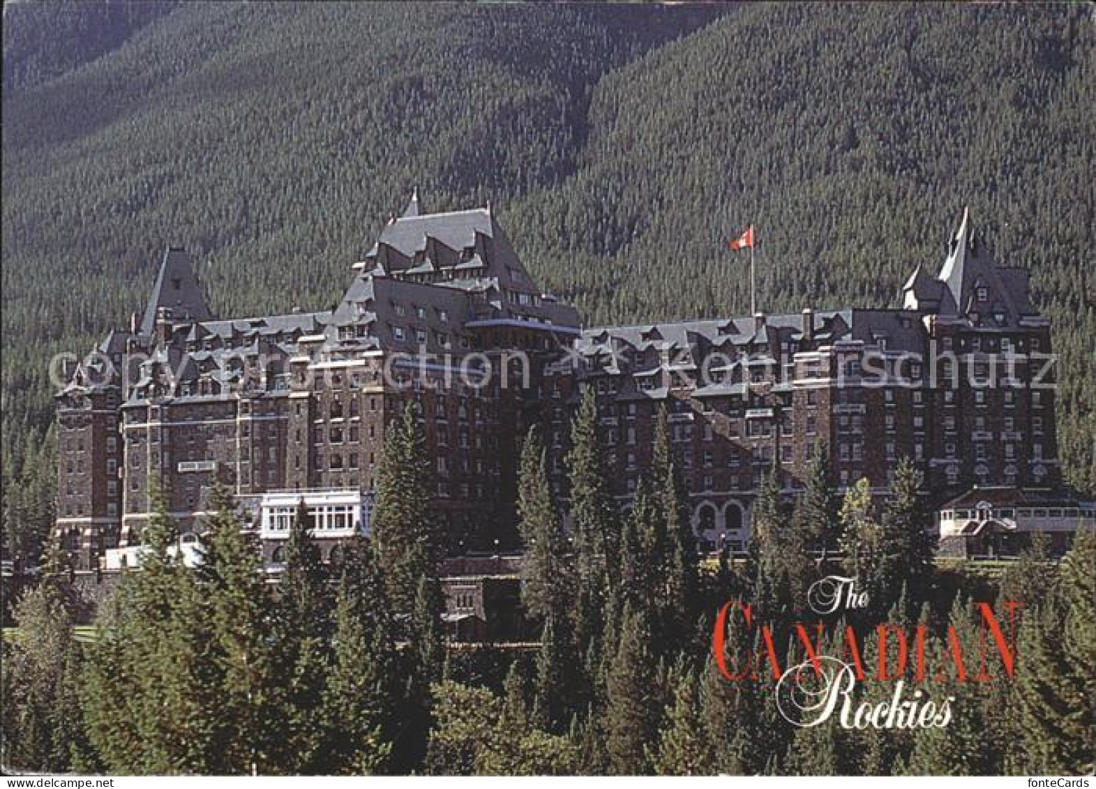Banff Canada The Canadian Rockies Banff Springs Hotel