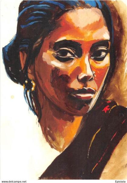 ► Karabi Gipsy à Dacca - Bangladesh - Portrait de Femme - Illustrateur Navigateur TITOUAN LAMAZOU