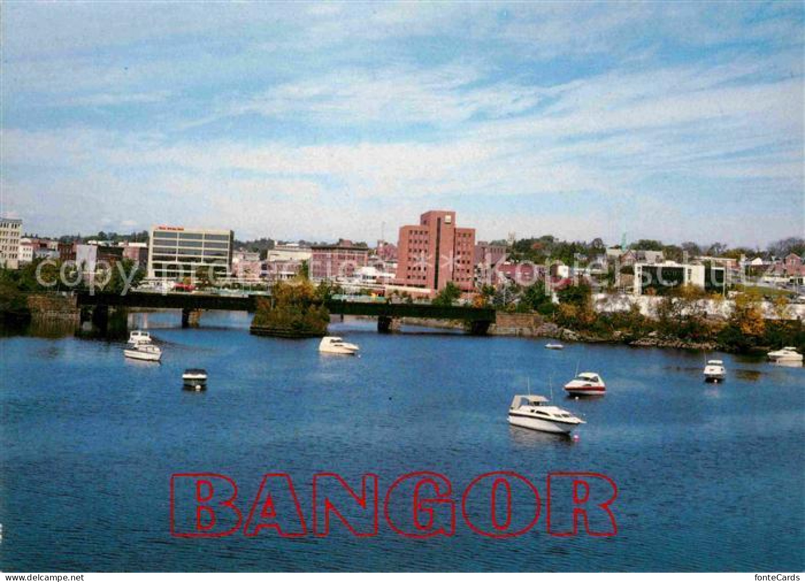 Bangor Maine Panorama