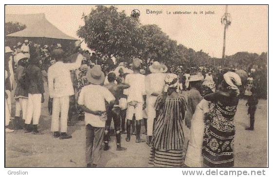 BANGUI LA CELEBRATION DU 14 JUILLET (BELLE ANIMATION)