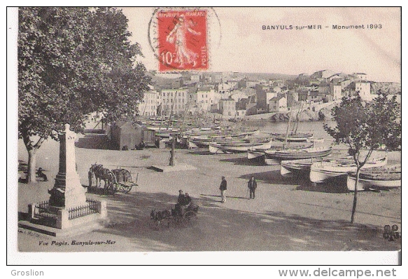 BANYULS SUR MER MONUMENT 1893 (BARQUES)