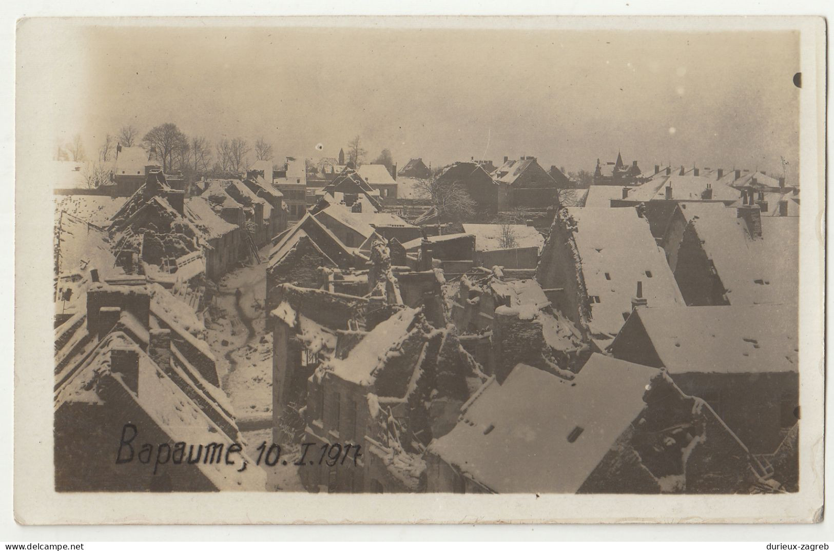 Bapaume, 10. 1. 1917. old photo(postcard) not posted b230610