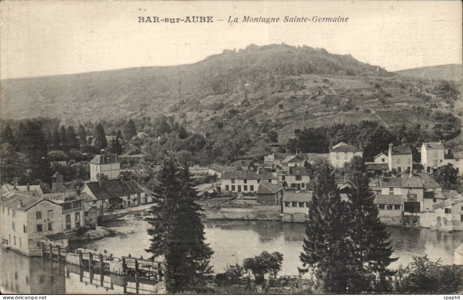 Bar sur Aube CPA la montagne Sainte Germaine