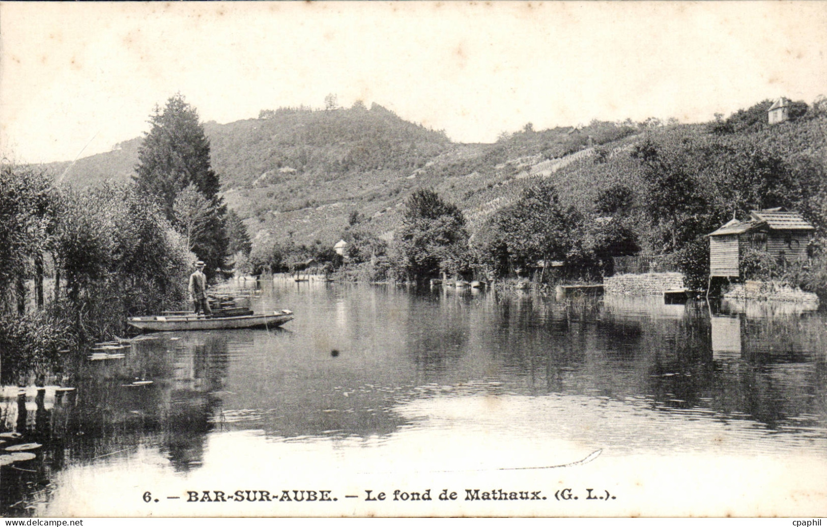 Bar sur Aube - Le Fond de Mathaux - CPA