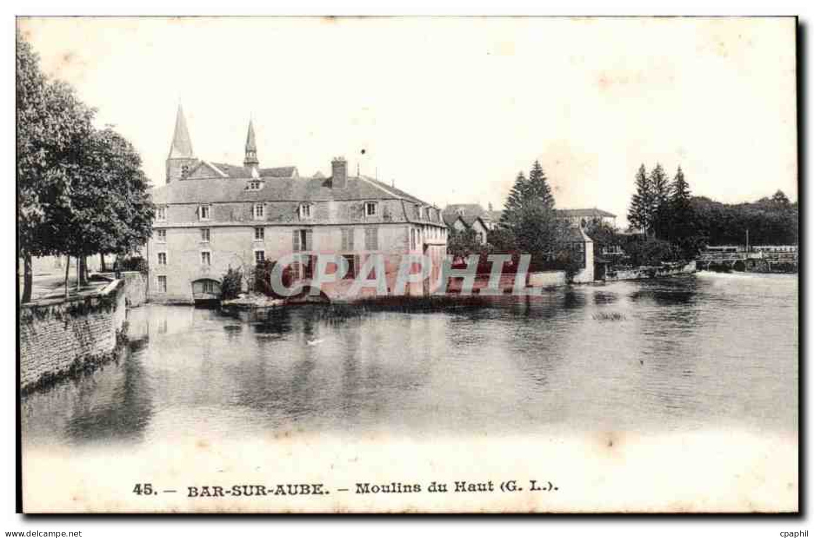 Bar sur Aube - Moulin du Haut - CPA