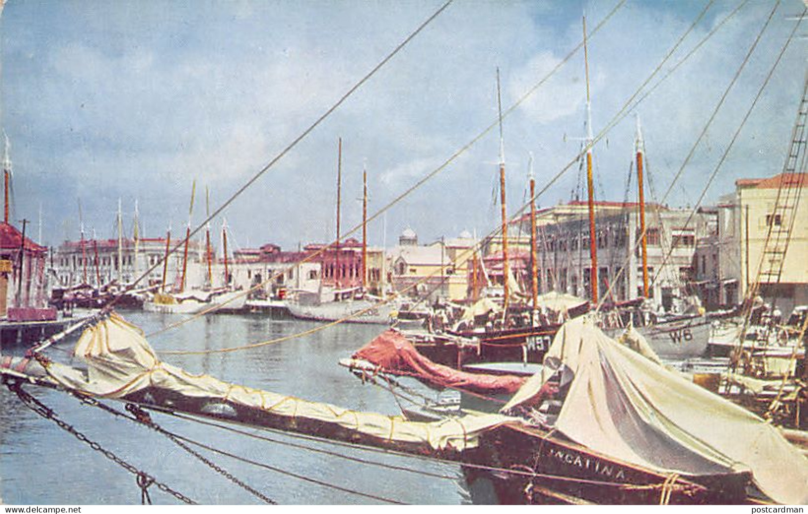 Barbados - BRIDGETOWN - The Careenage - Publ. Barbados Publicity Committee