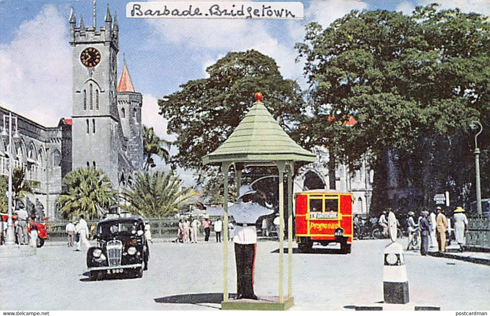 Barbados - BRIDGETOWN - Trafalgar Square - Publ. Barbados Publicity Committee