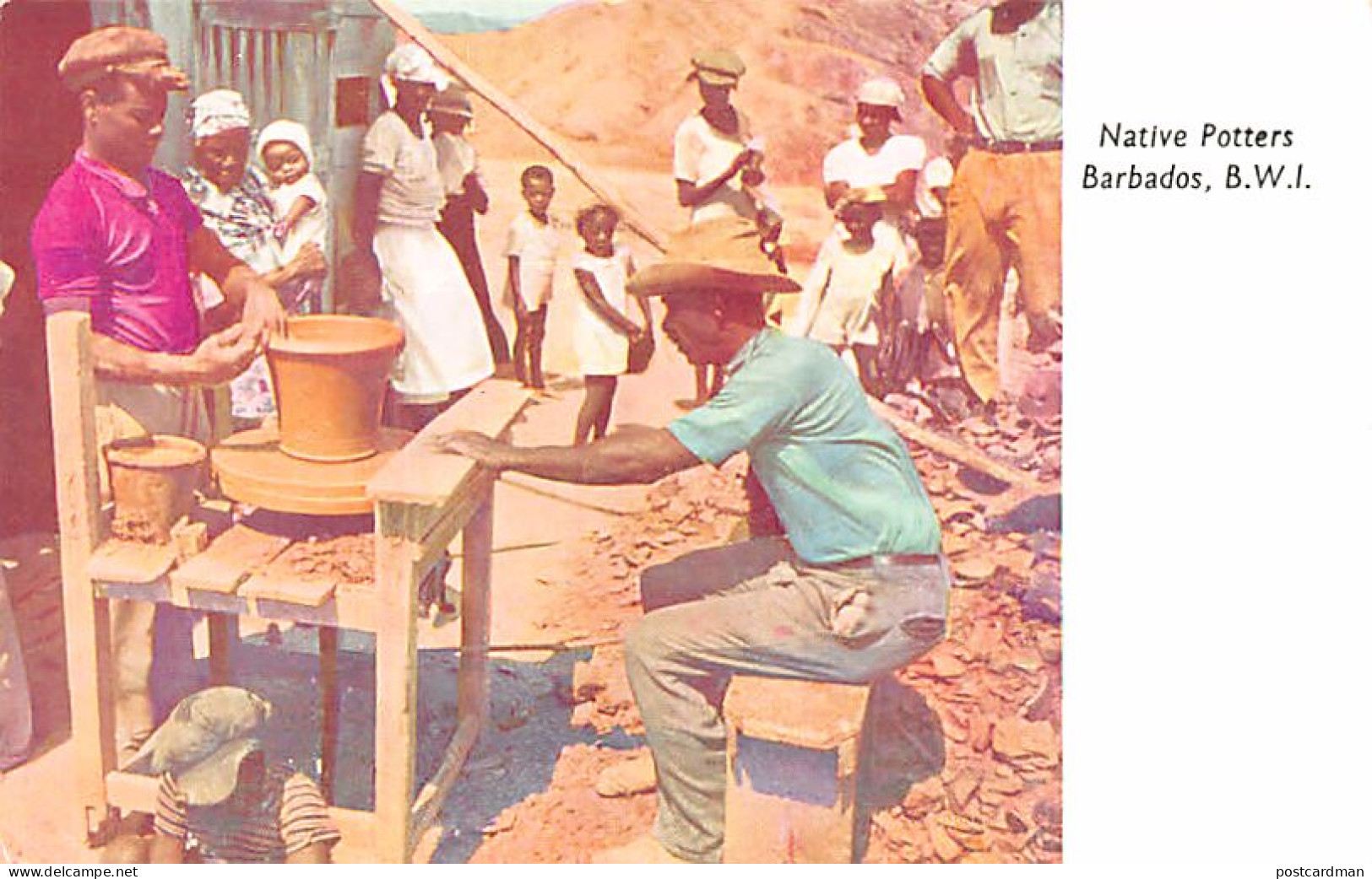 Barbados - Native potters - Publ. Publicity Committee