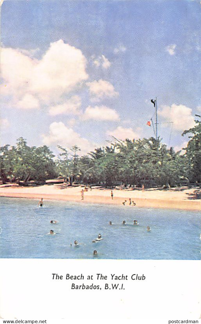 Barbados - The Beach at the Yacht Club - Publ. Barbados Publicity Committee
