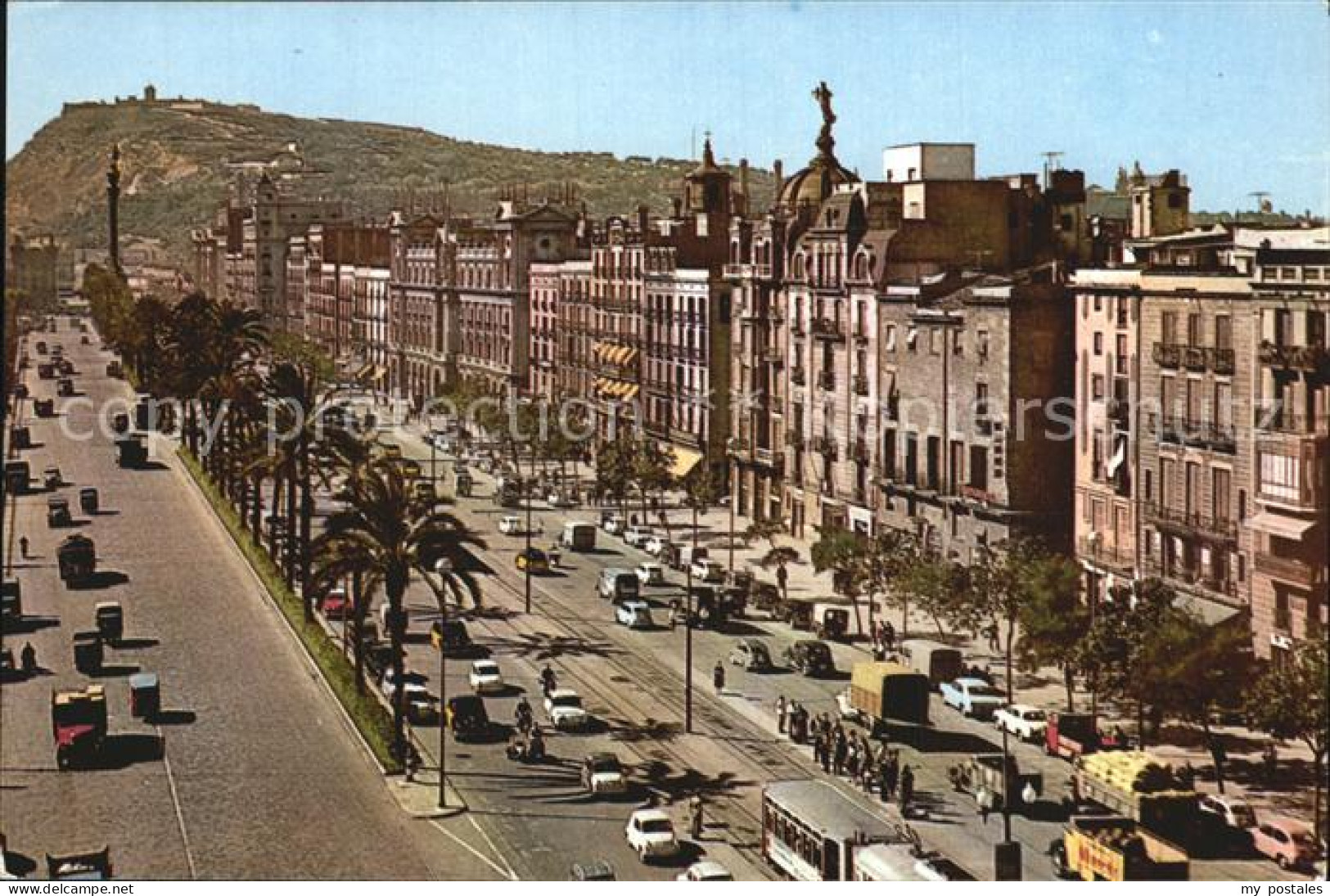 Barcelona Cataluna Columbus Allee