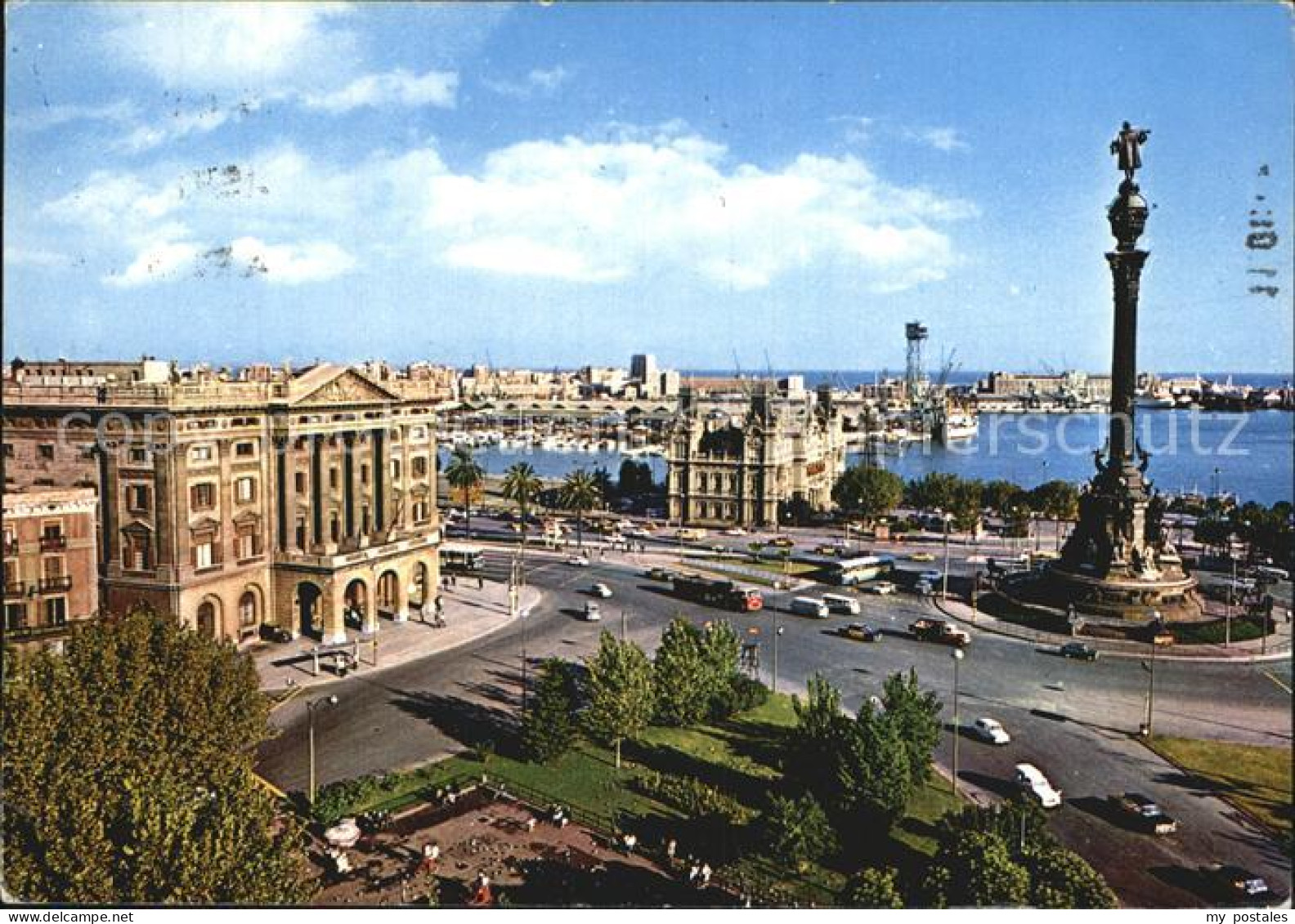 Barcelona Cataluna Columbus Denkmal