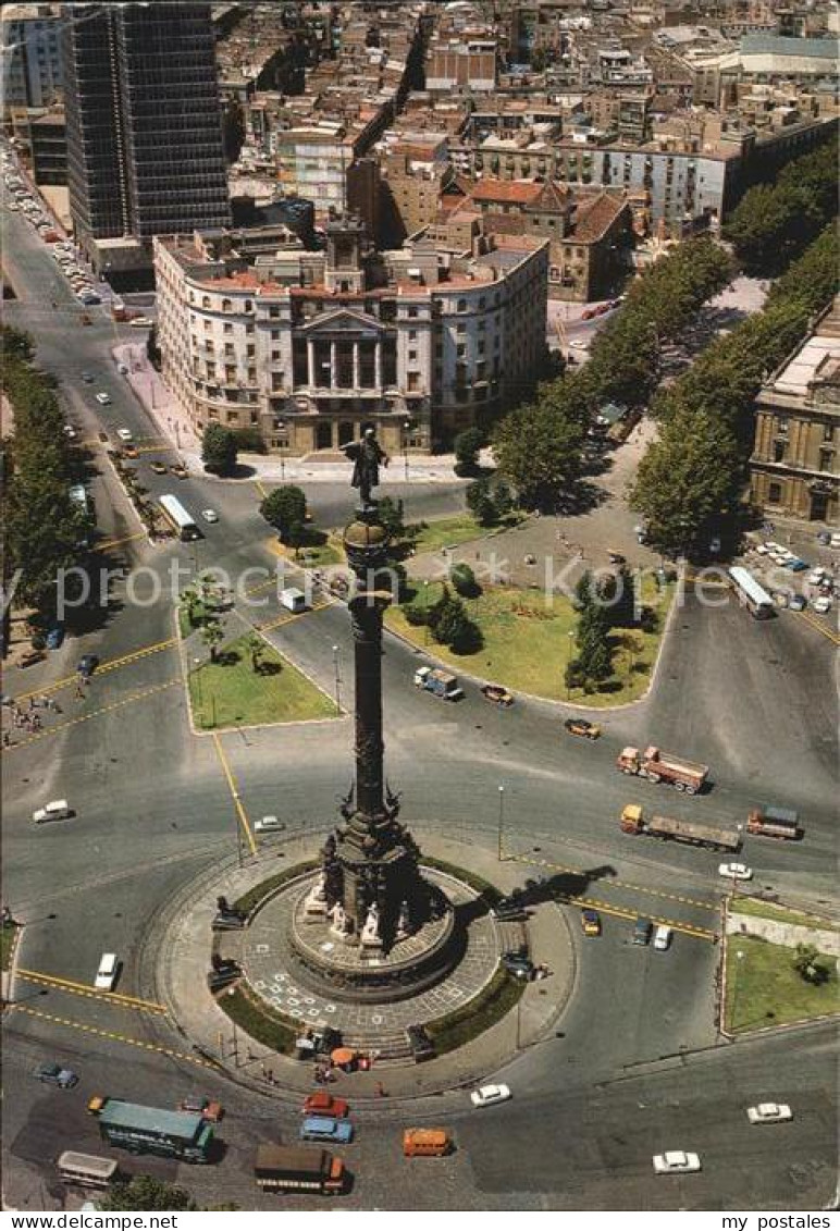 Barcelona Cataluna Columbus Denkmal