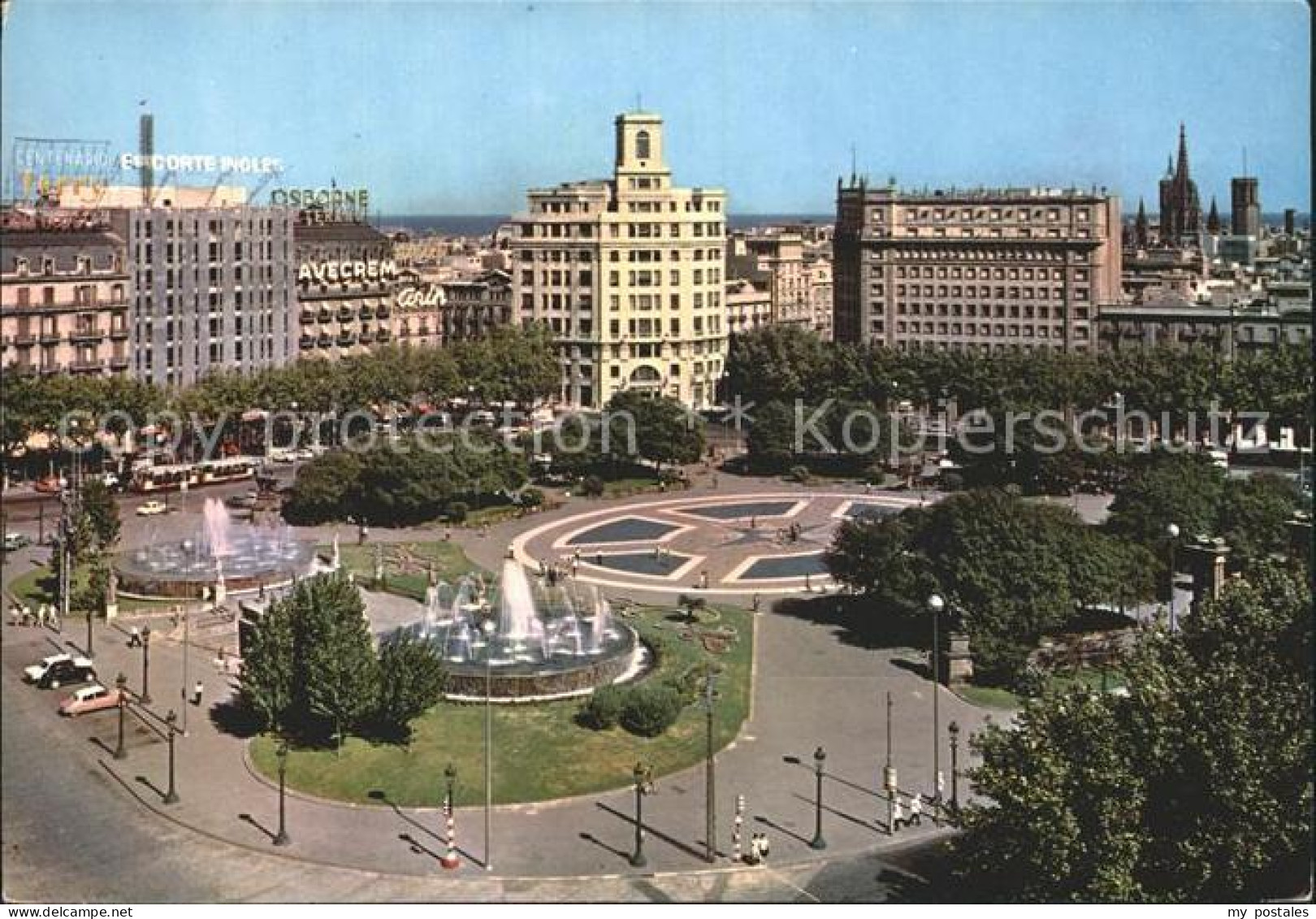 Barcelona Cataluna Piaza de Cataluna