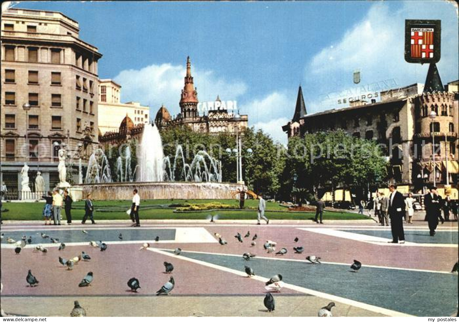 Barcelona Cataluna Plaza Cataluna