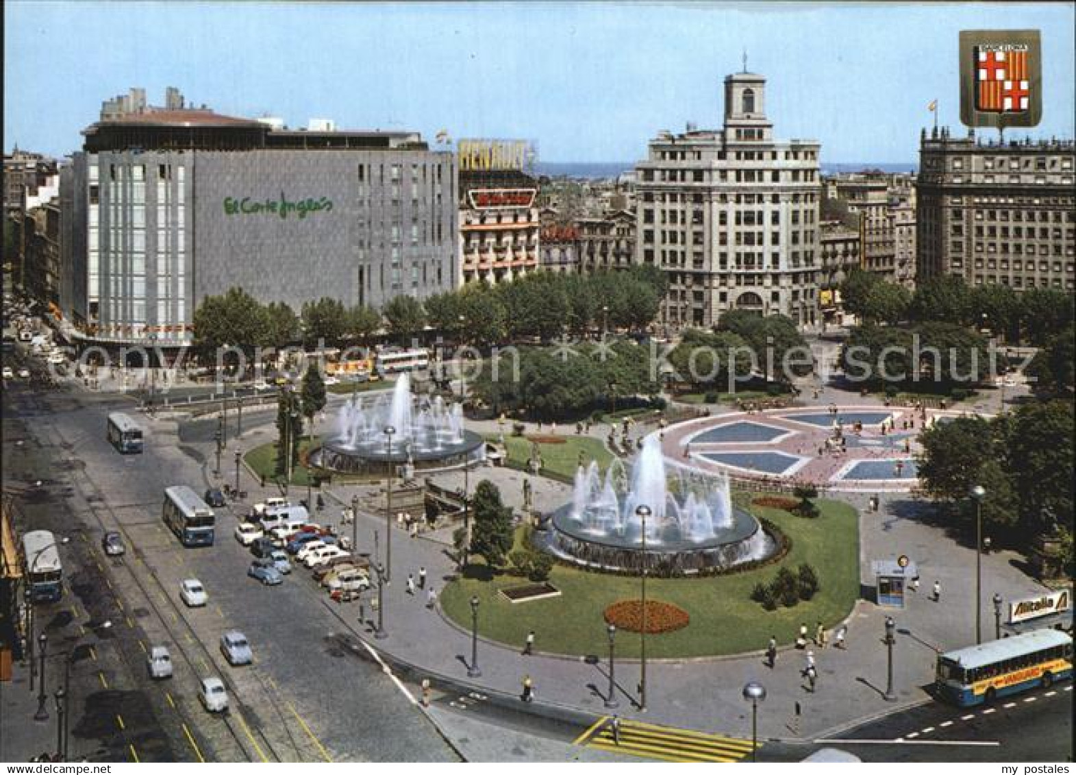 Barcelona Cataluna Plaza de Cataluna