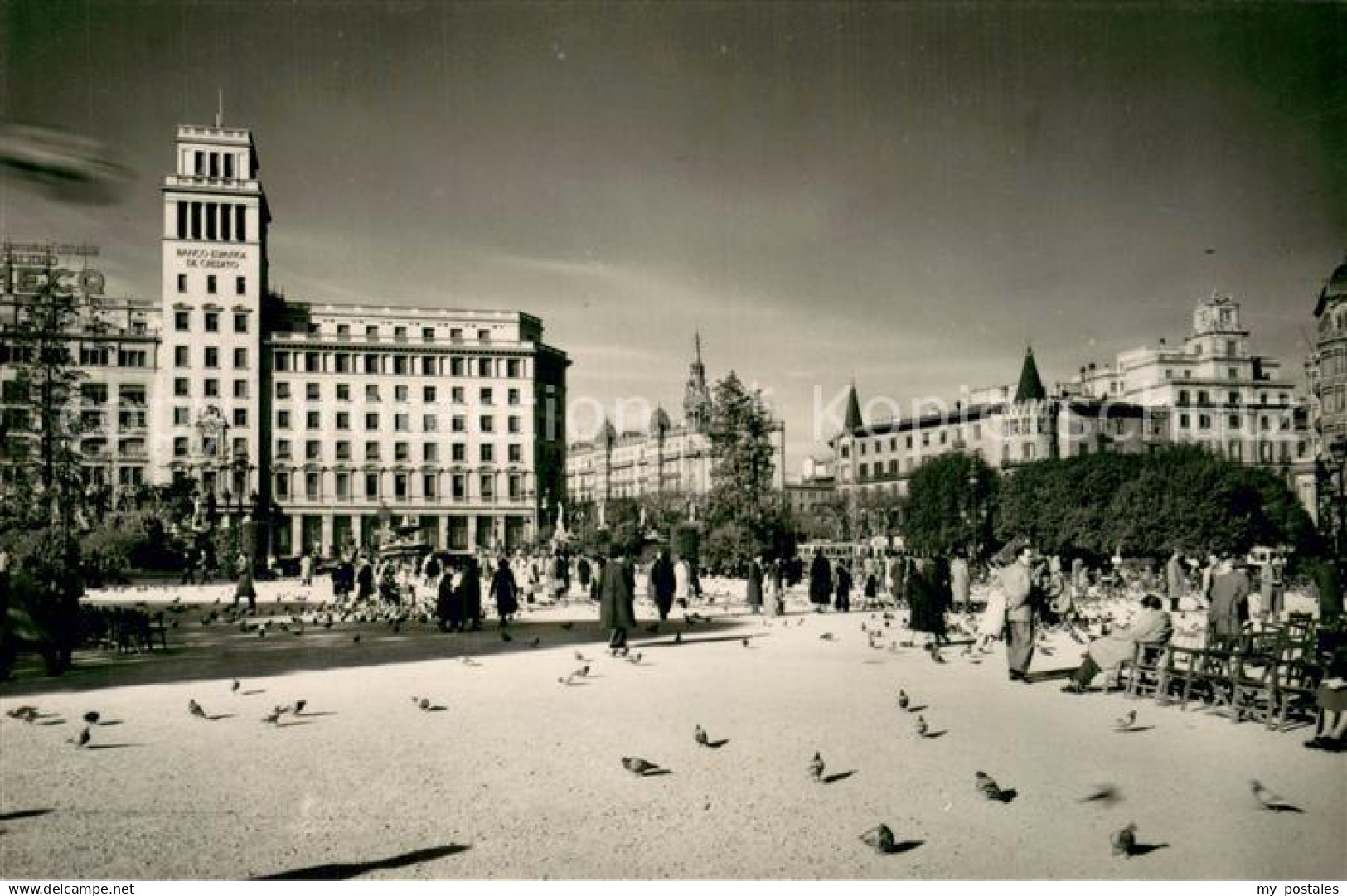 Barcelona Cataluna Plaza de Cataluna