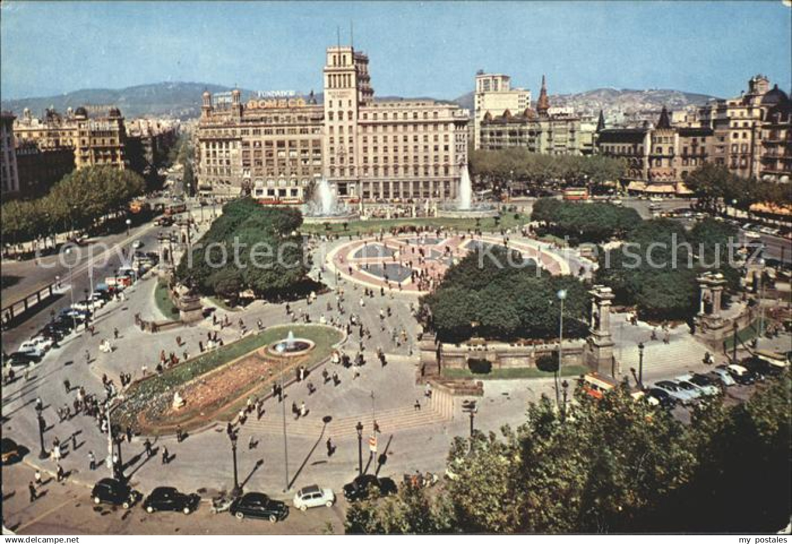 Barcelona Cataluna Plaza de Cataluna