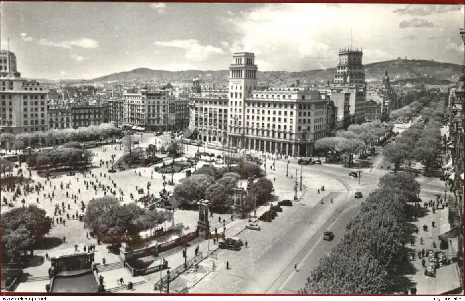 Barcelona Cataluna Plaza de Cataluna