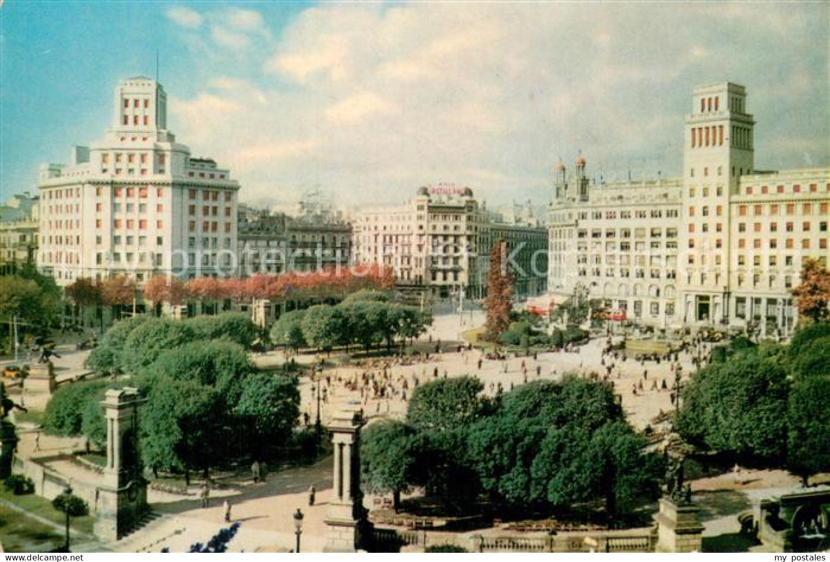 Barcelona Cataluna Plaza de Cataluna