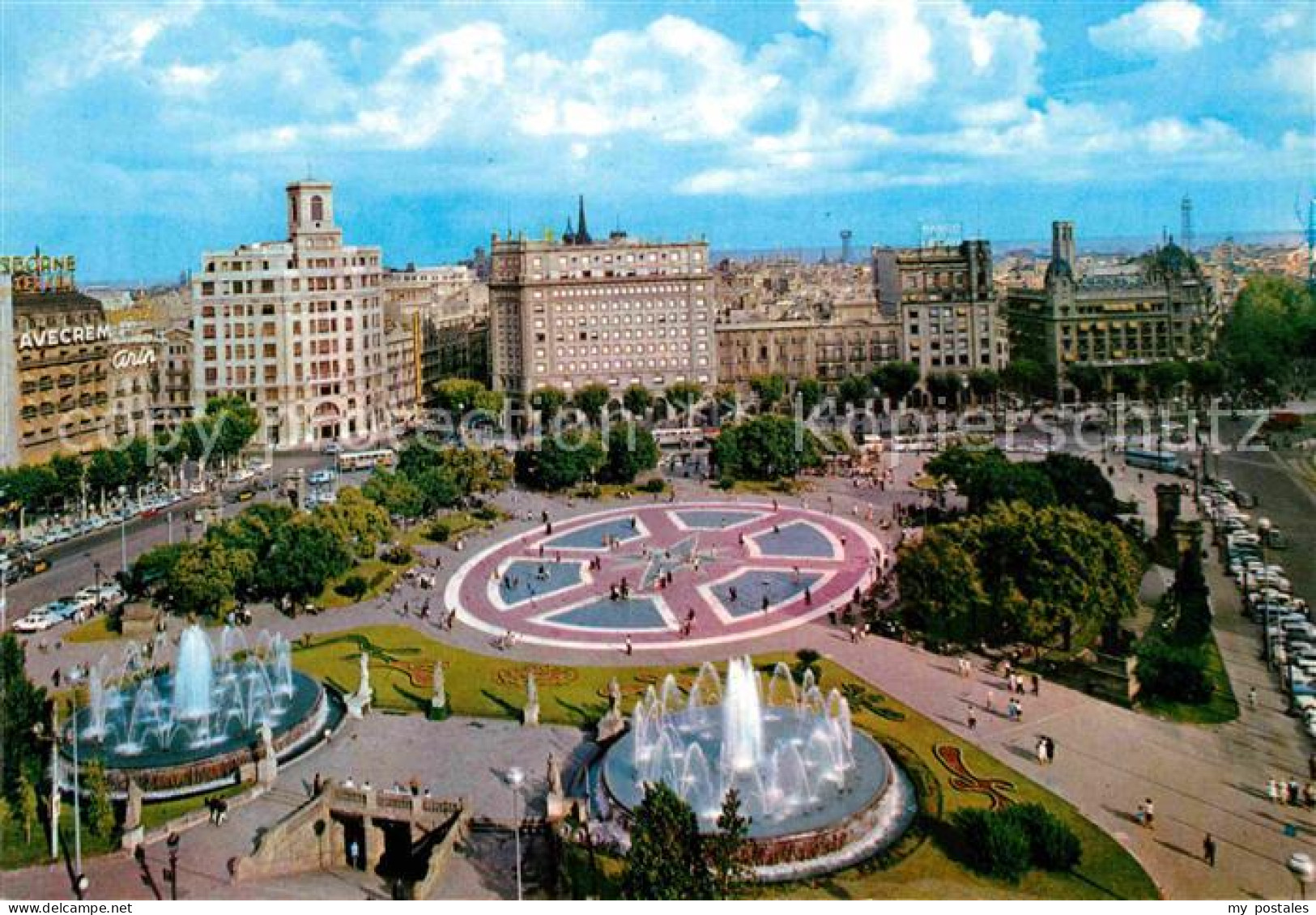 Barcelona Cataluna Plaza de Cataluna