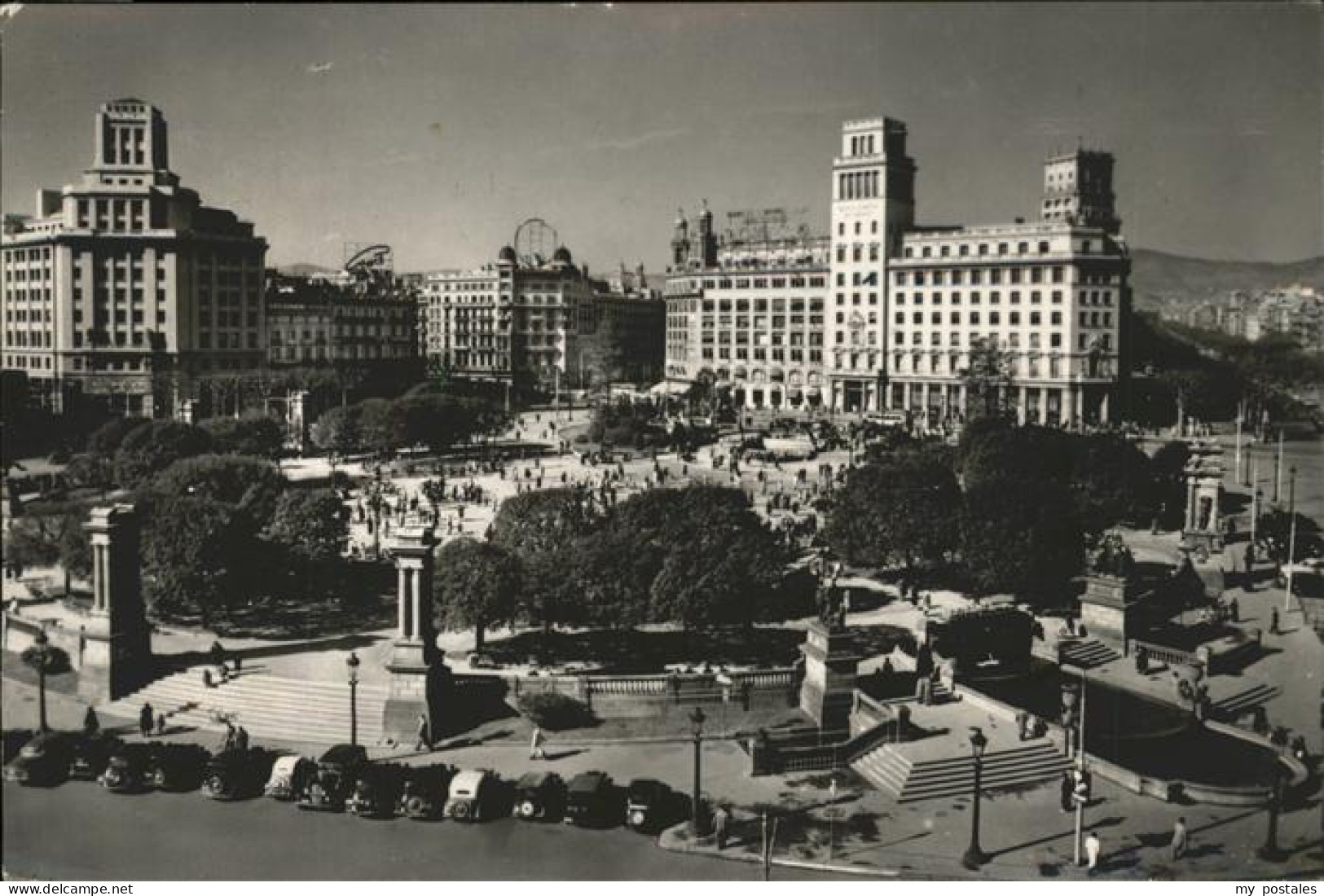 Barcelona Cataluna Plaza de Cataluna