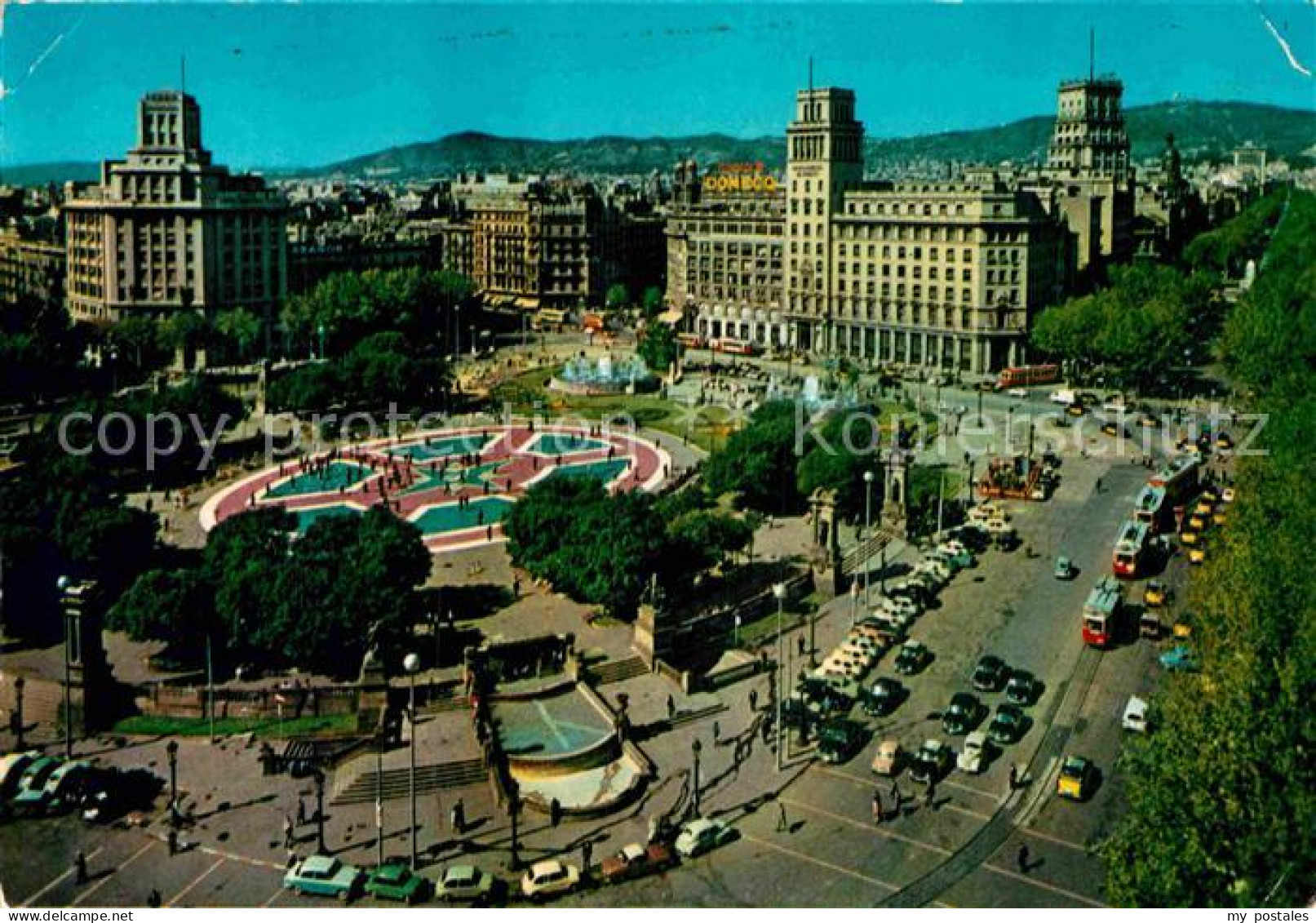 Barcelona Cataluna Plaza de Cataluna