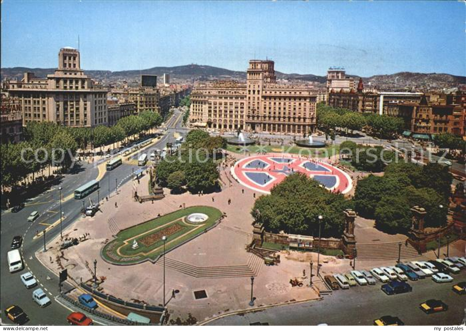 Barcelona Cataluna Plaza de Cataluna