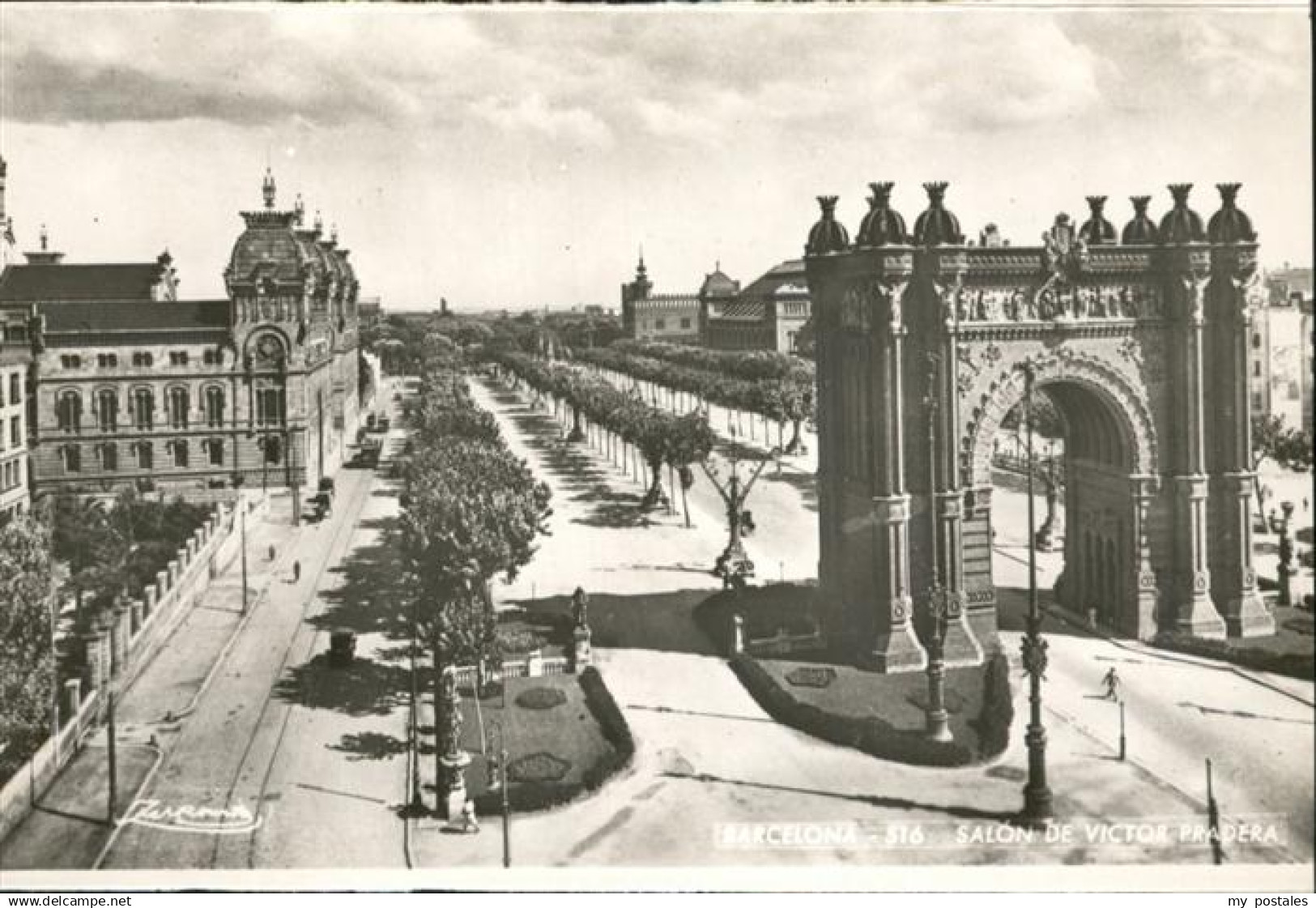 Barcelona Cataluna Salon Victor Pradera