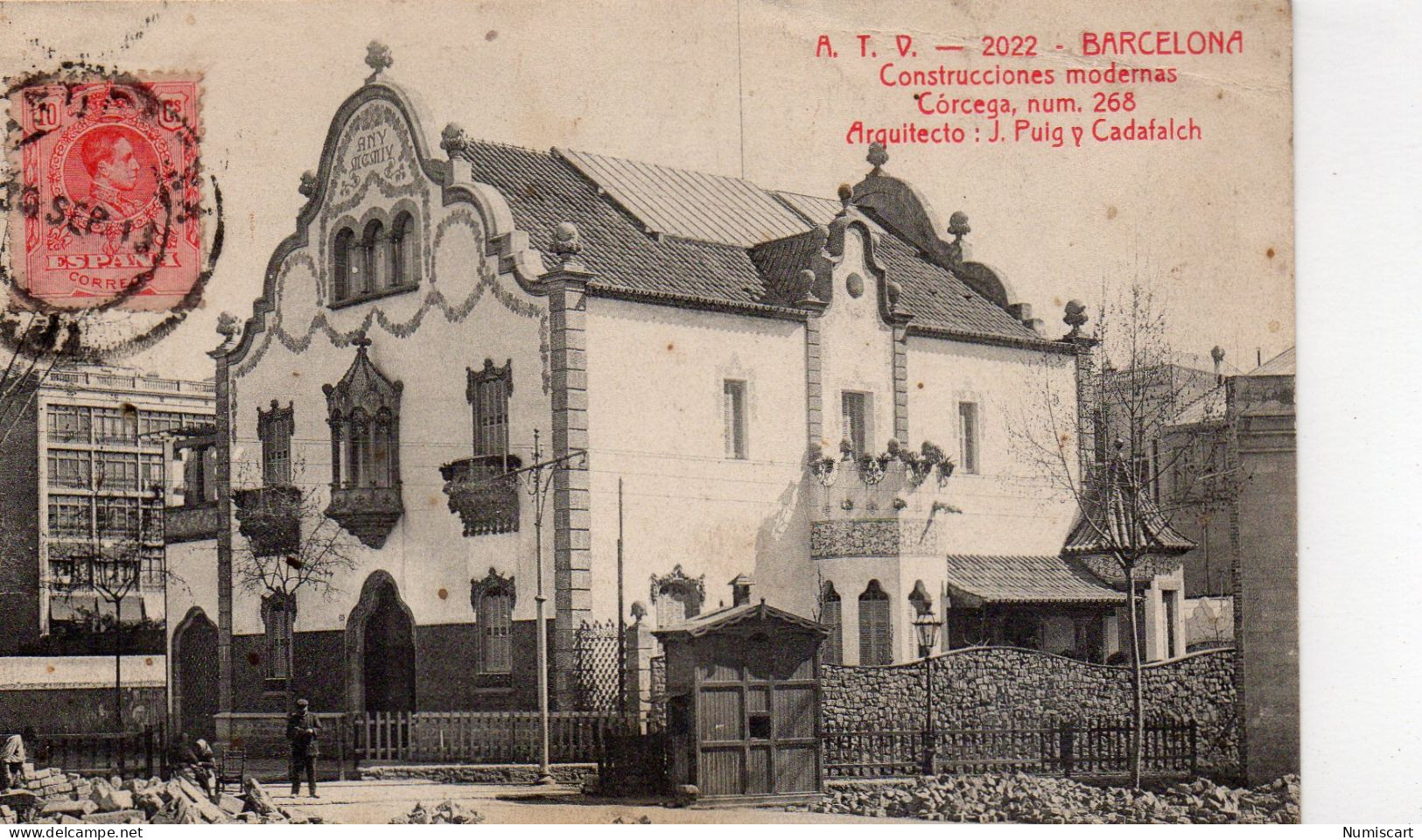 Barcelone Barcelona animée Construcciones Modernas