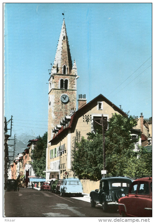 BARCELONNETTE(ALPES DE HAUTE PROVENCE) AUTOMOBILE