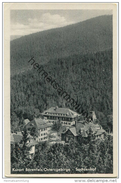 Bärenfels - Sachsenhof - Verlag Brück & Sohn Meissen