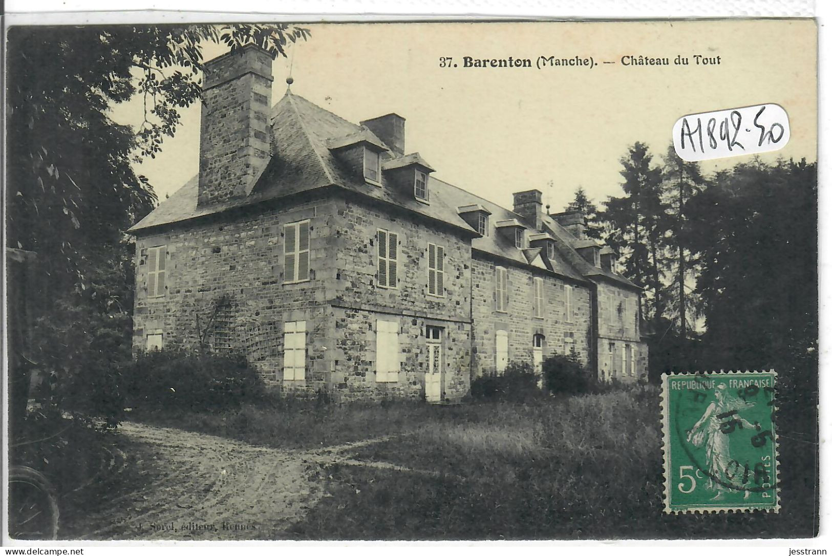 BARENTON- CHATEAU DU TOUT