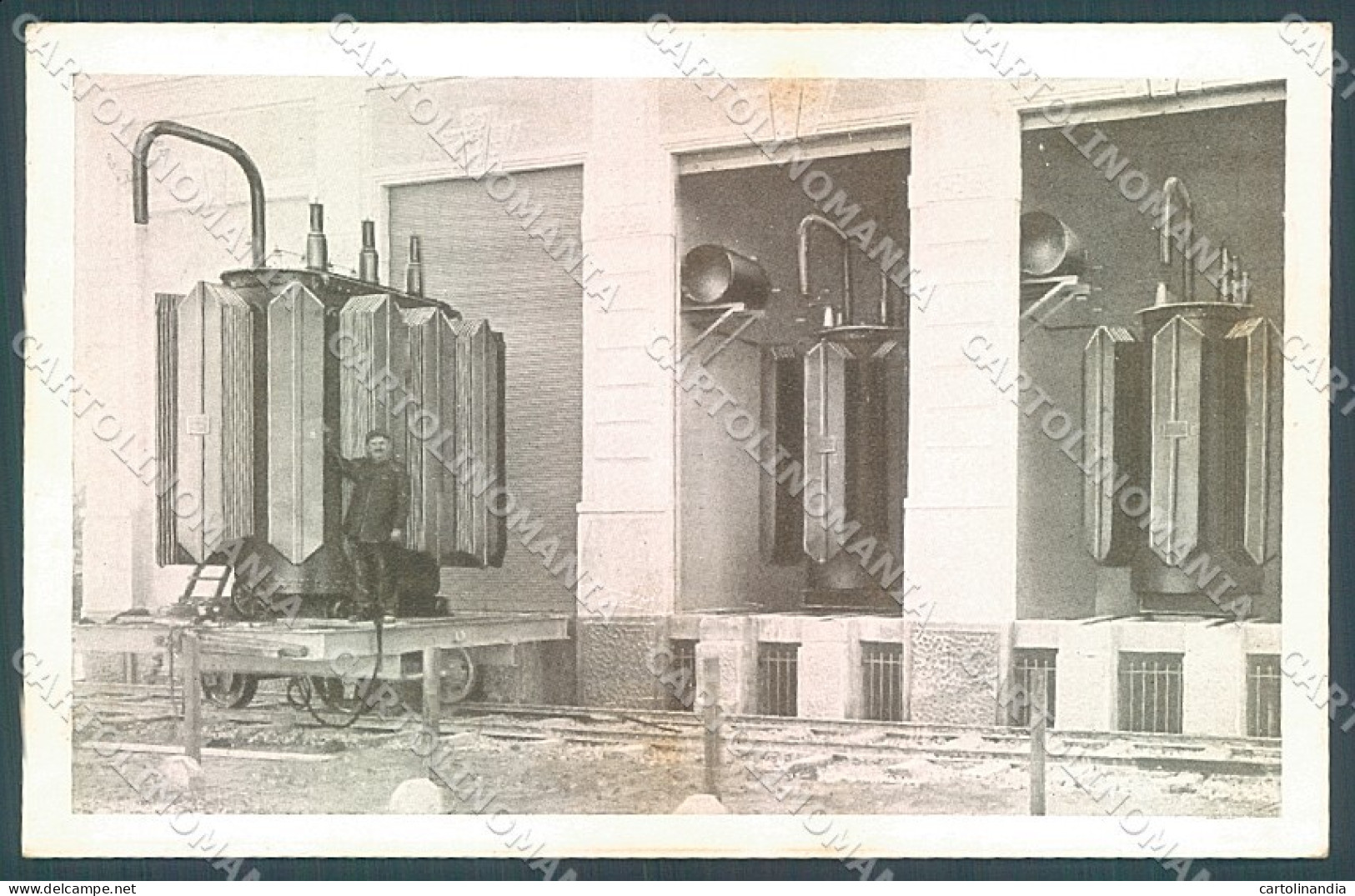 Bari Città Forze Idrauliche Sila Linea Bari Foggia cartolina JK5595