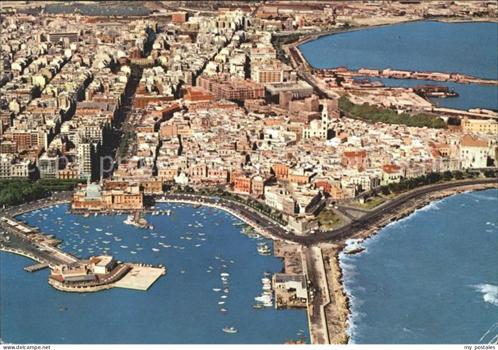 Bari Puglia Fliegeraufnahme