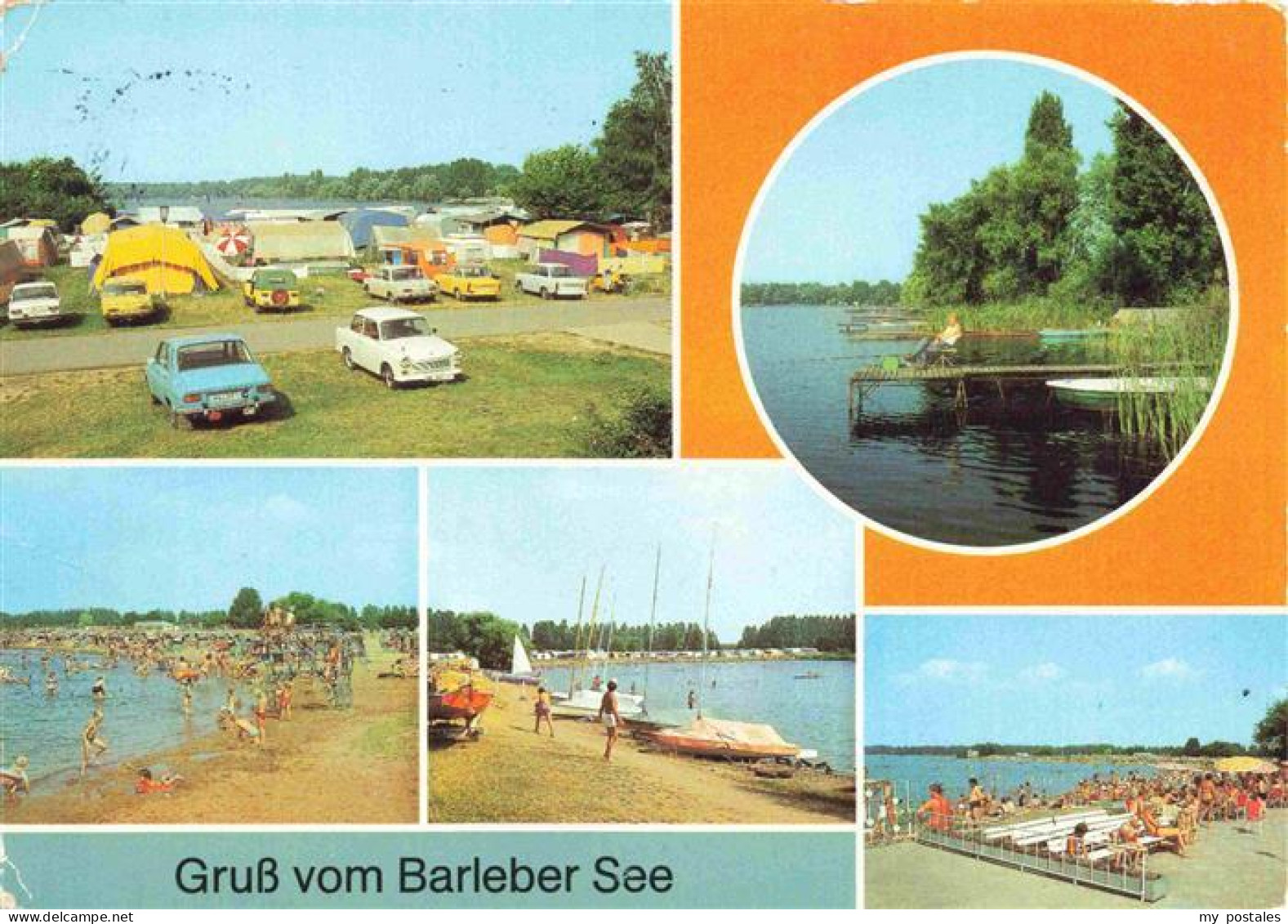 Barleben Barleber See Camping Strandpartien Bootsstege