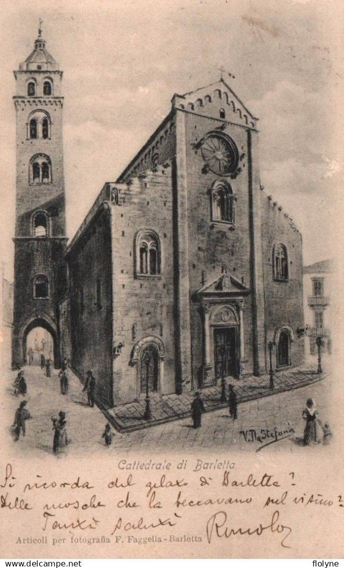 BARLETTA - Cattedrale di barletta - illustrateur STEFANIA - italie italia