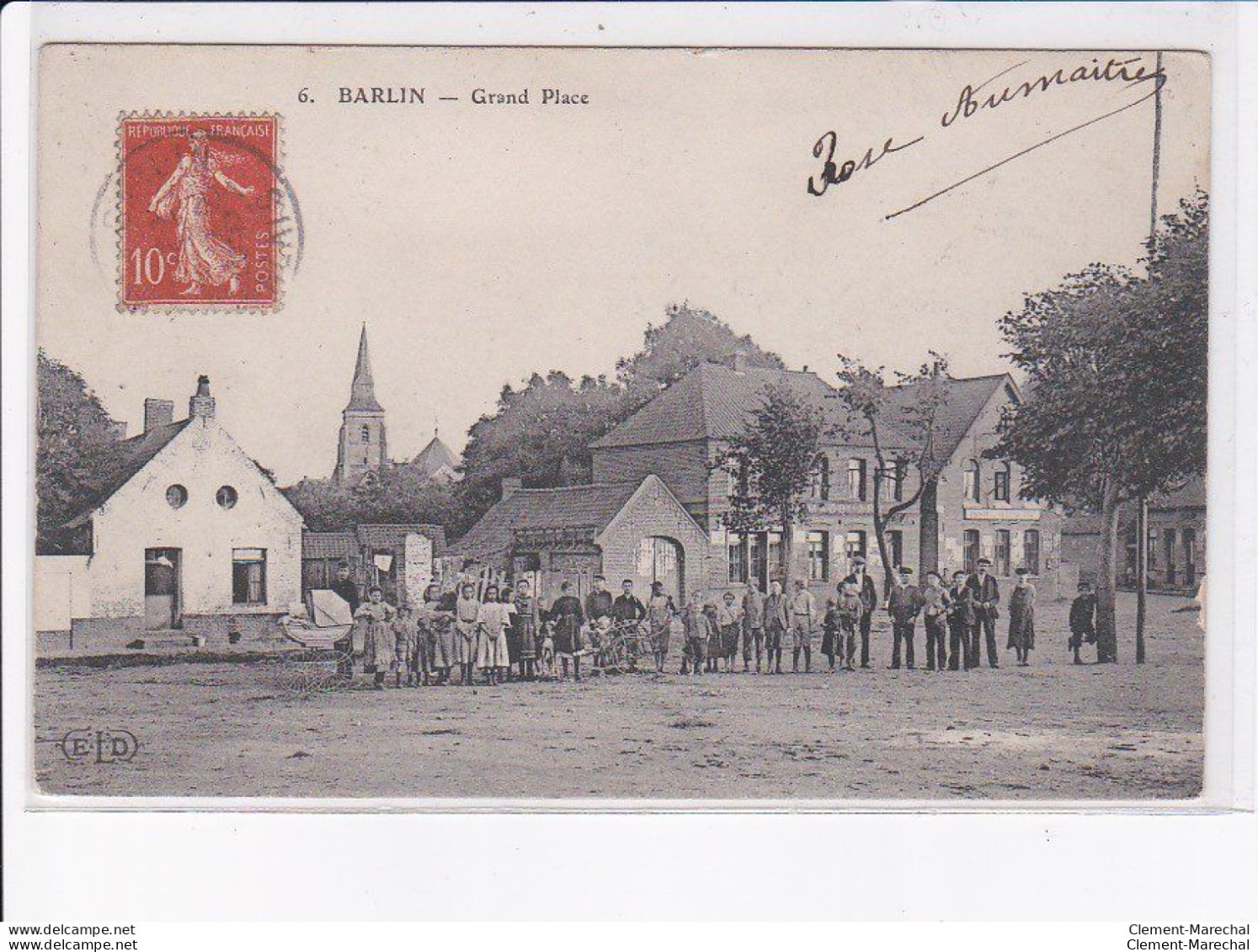 BARLIN: grand place - très bon état
