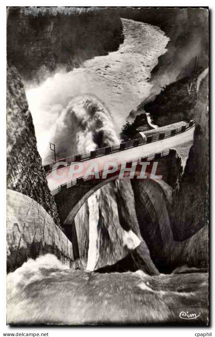 Barrage de Genissiat - La Doucine - CPA