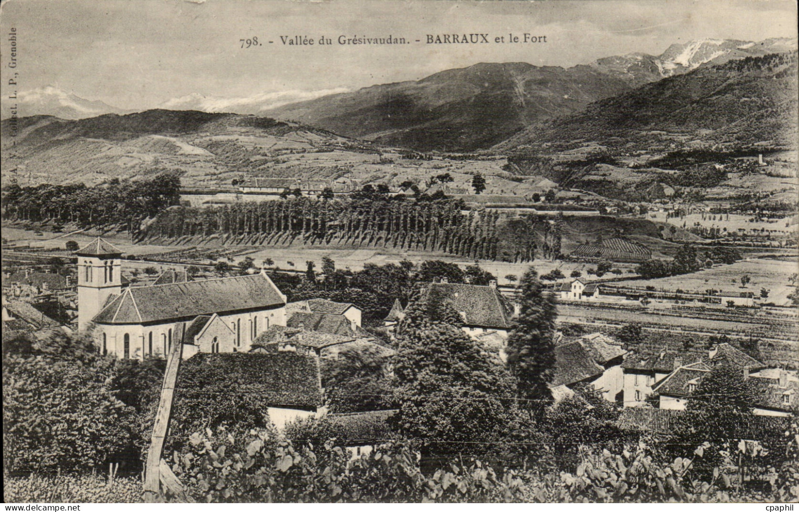 Barraux et le Fort - Vallee du Grexivaudan CPA