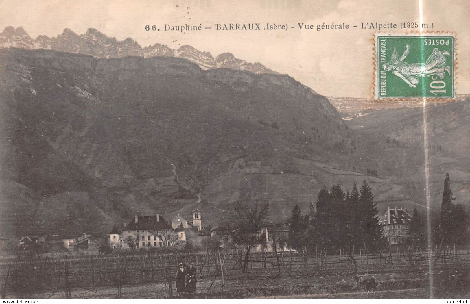 BARRAUX (Isère) - Vue générale - L'Alpette