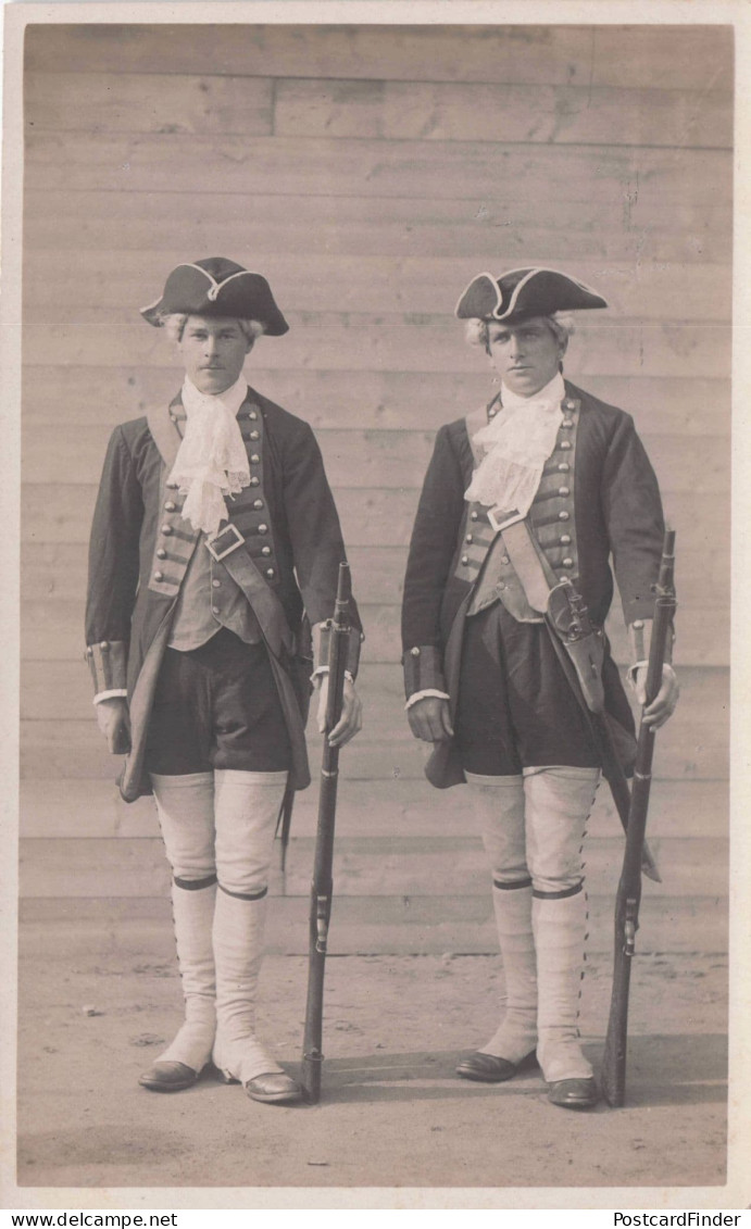 Barrow In Furness Pageant Antique Military Costume Lancs Postcard