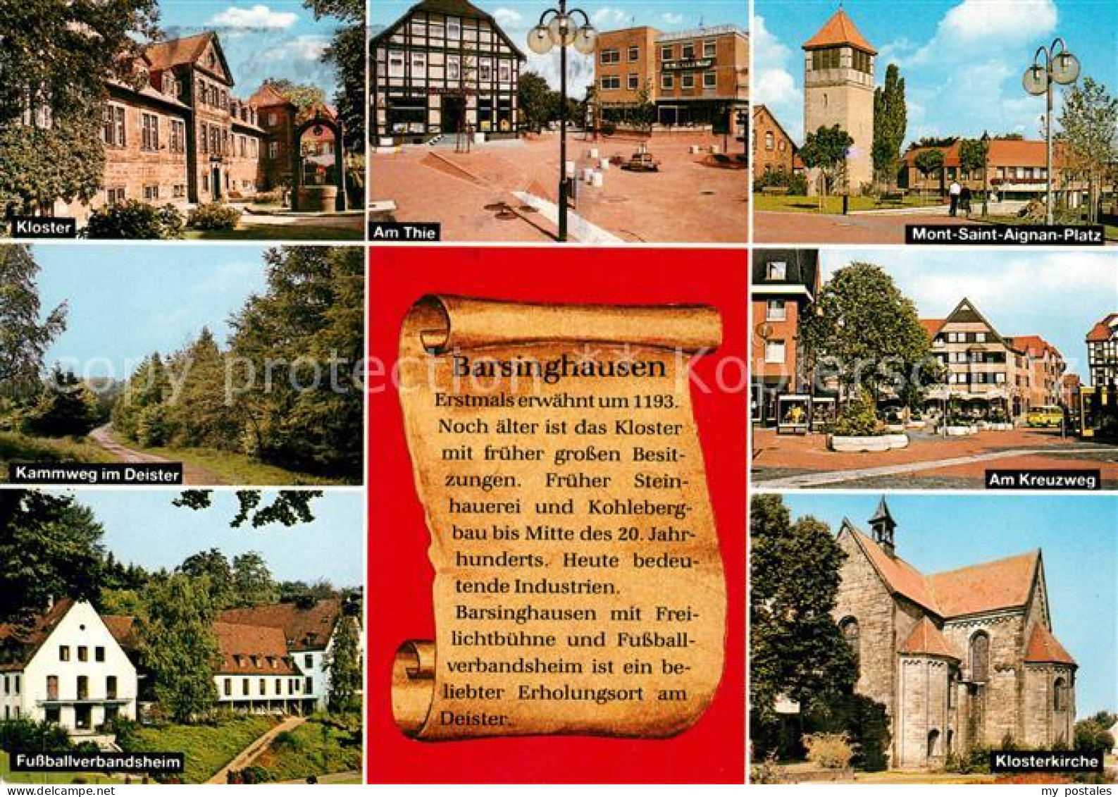 Barsinghausen Klosterkirche Am Thie Mont-Saint-Aignan-Platz