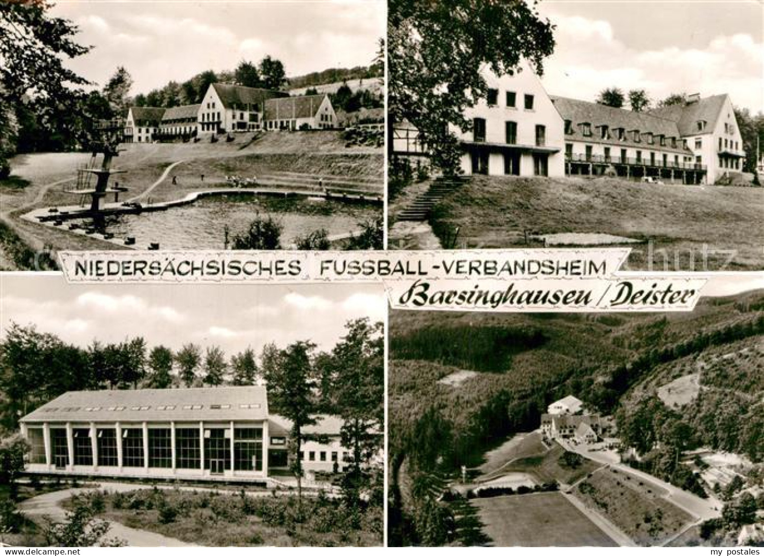 Barsinghausen Niedersaechsisches Fussball Verbandsheim Freibad