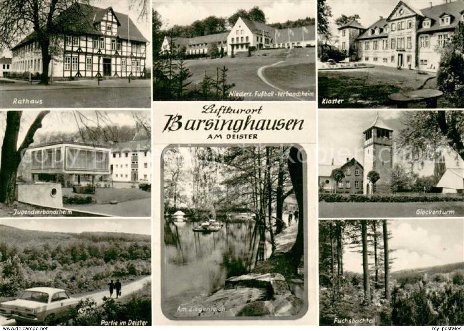 Barsinghausen Rathaus Fussball Verbandsheim Kloster Jugendverbandsheim Glockentu