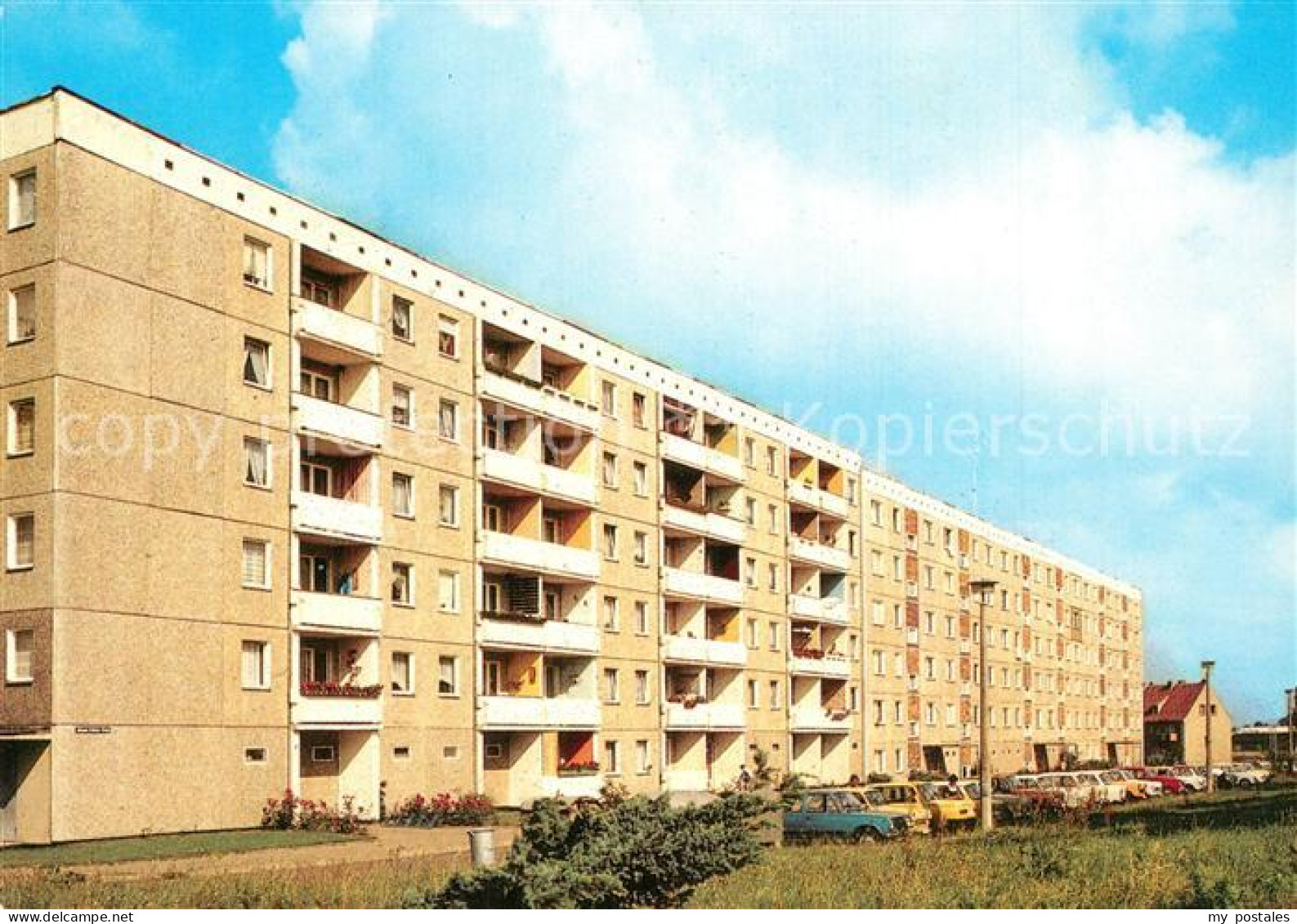 Barth Johannes R. Becher Strasse Plattenbauten