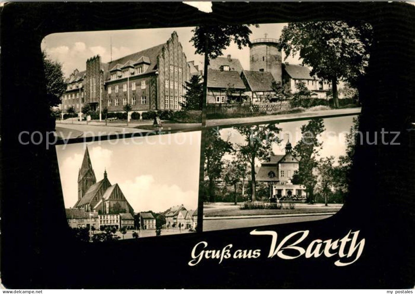 Barth Kirche Turm Stadtansichten
