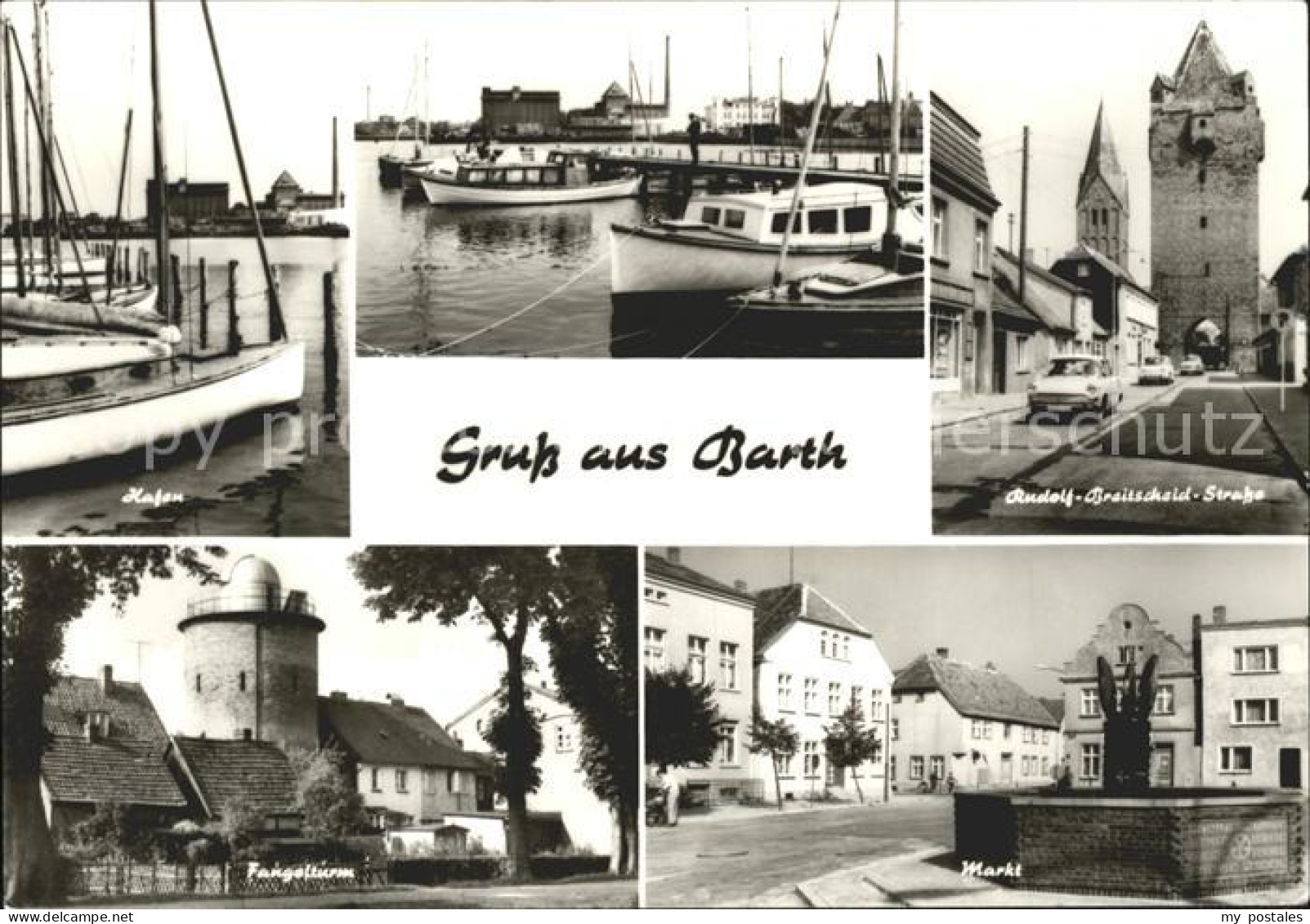 Barth Markt Hafen